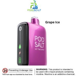 Pod Salt 15000 Puffs Grape Ice