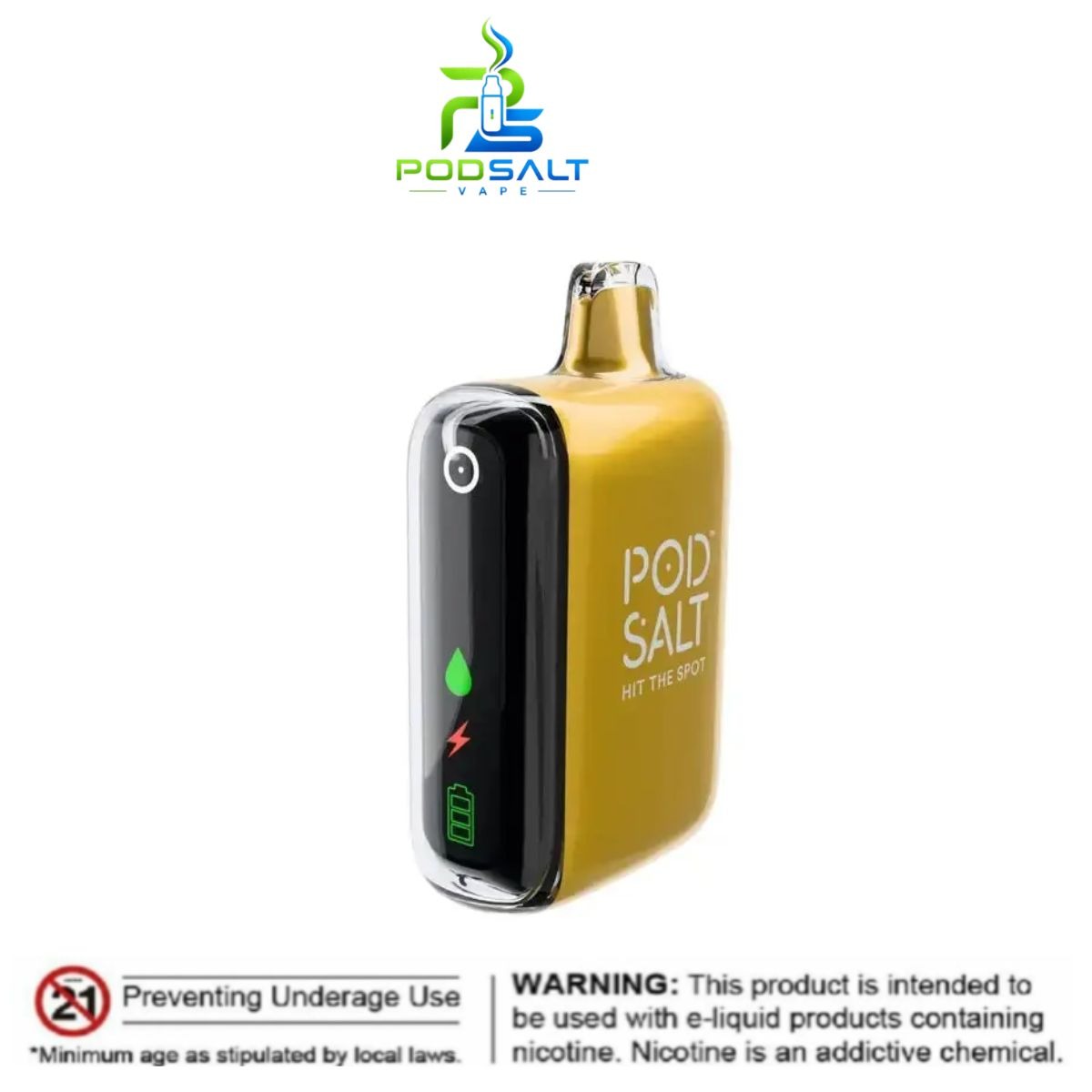 Pod Salt 15000 Puffs Mango Passion Fruit in Dubai Pod Salt 15000 Puffs Mango Passion Fruit