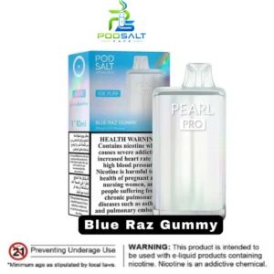 Pod Salt Pearl Pro 10000 Puffs 20mg Blue Razz Gummy