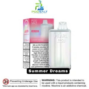 Pod Salt Pearl Pro 10000 Puffs 20mg Summer Dreams
