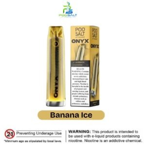 Pod Salt Onyx 4000 Puffs Banana Ice