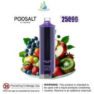 Pod Salt Onyx Cloud 25000 Puffs Grape Berry Burst