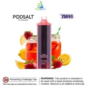 Pod Salt Onyx Cloud 25000 Puffs Sweet Strawberry Lemonade