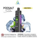 Pod Salt Shisha 8000 Puffs Blackcurrant Ice