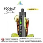 Pod Salt Shisha 8000 Puffs Cola Lime