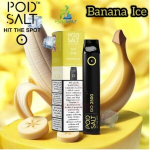 Pod Salt Go 2500 Puffs Banana Ice
