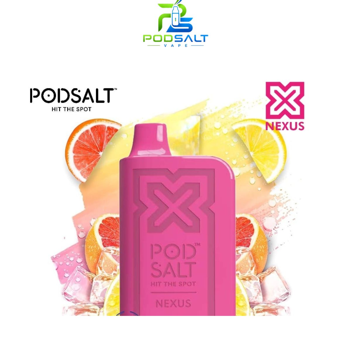 Pod Salt Nexus 6000 Puffs Pink Lemonade Dubai Pod Salt Nexus 6000 Puffs Pink Lemonade