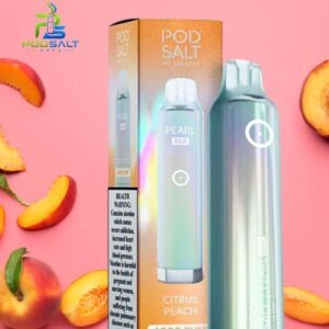 Pod Salt Pearl Bar 6000 Puffs Citrus Peach