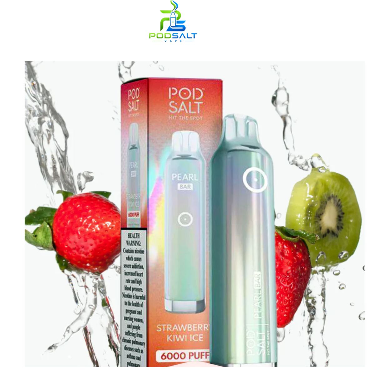 Pod-Salt-Pearl-Bar-6000-Puffs-Strawberry-Kiwi-Ice Dubai Pod-Salt-Pearl-Bar-6000-Puffs-Strawberry-Kiwi-Ice