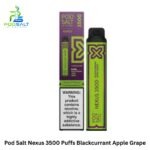 Pod Salt Nexus 3500 Puffs Blackcurrant Apple Grape Dubai