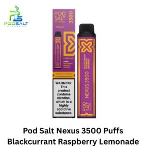 Pod Salt Nexus 3500 Puffs Blackcurrant Raspberry Lemonade