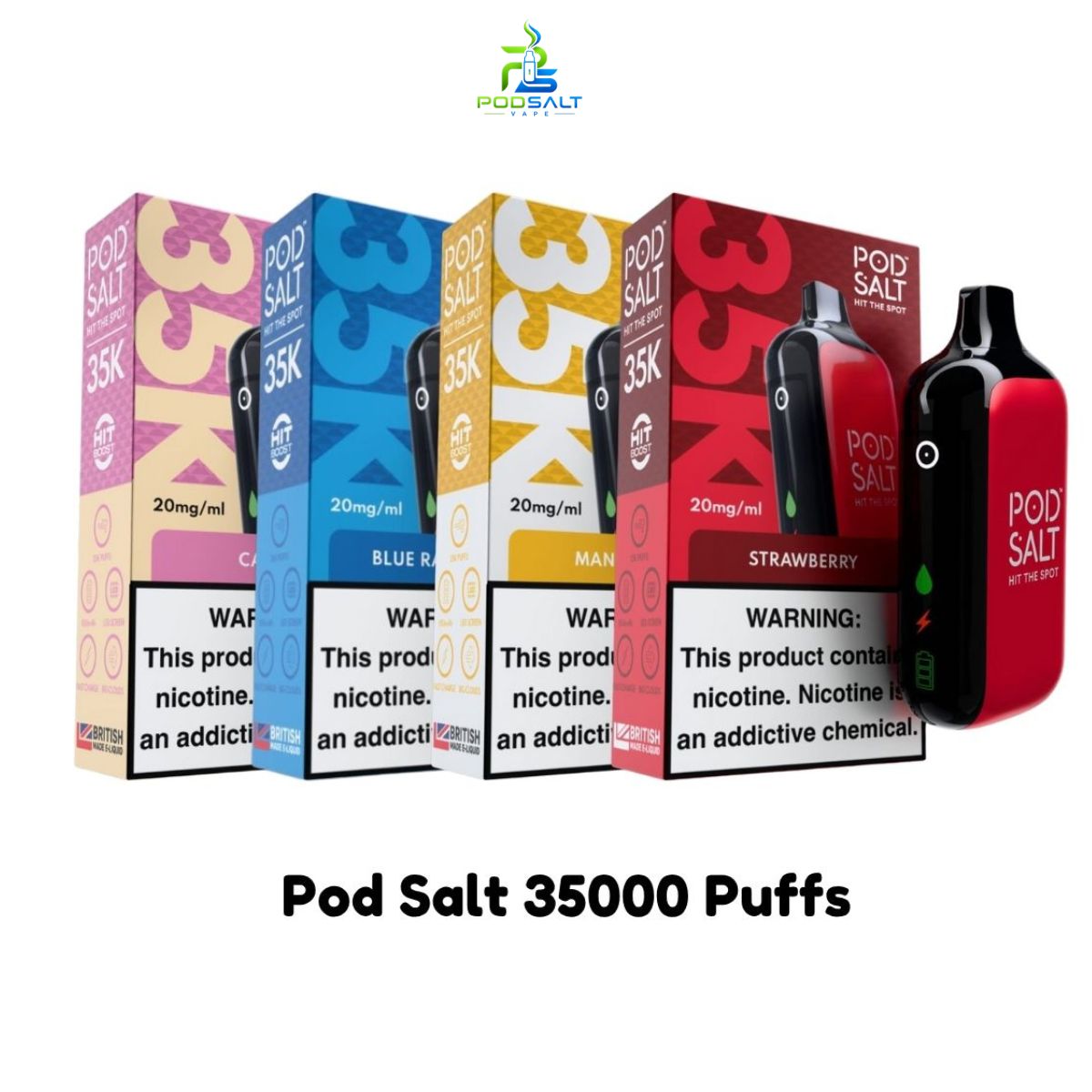 Pod Salt Nexus 3500 Puffs Dubai uae