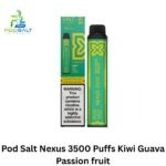 Pod Salt Nexus 3500 Puffs Kiwi Guava Passion fruit