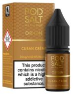 Pod Salt Tobacco Series Saltnic 20mg Cuban Crème