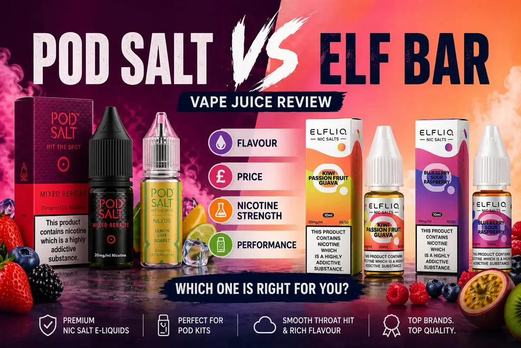 Pod Salt vs Other Brands