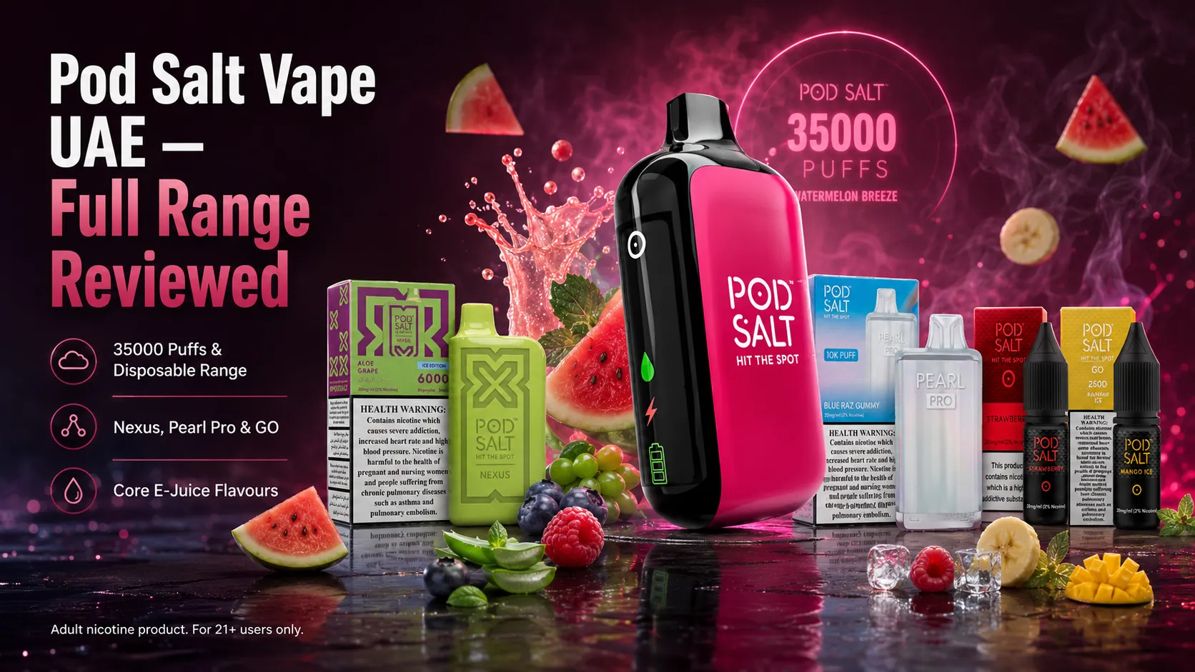 Pod Salt Vape UAE — Full Range Reviewed